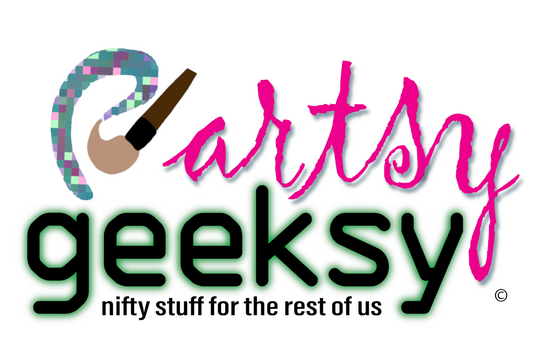 "ArtsyGeeksy" Official Branded Graphic Tee Shirt