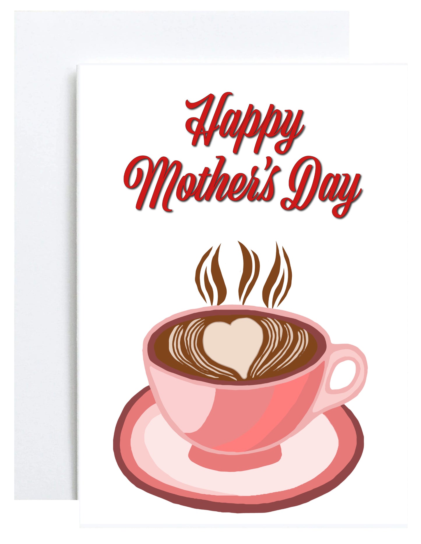 "I Love You a Whole Latte!" Greeting Card (Mother's Day)