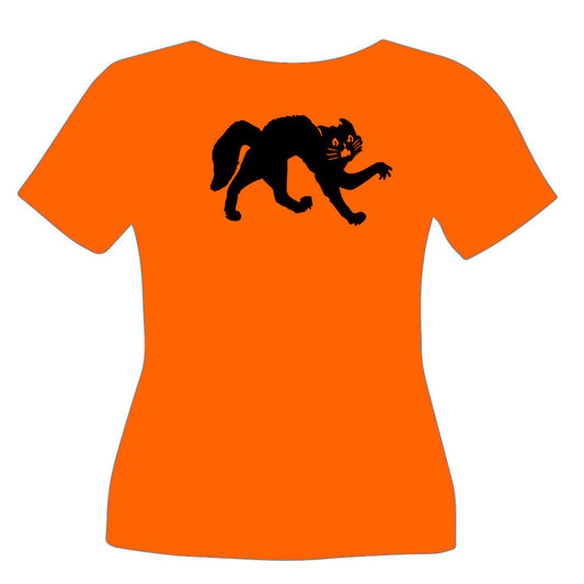 "Scaredy Cat" Graphic Tee Shirt (Halloween)