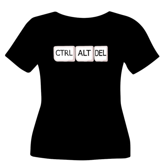 "CTRL-ALT-DEL" Tee Shirt Design (Math & Science)