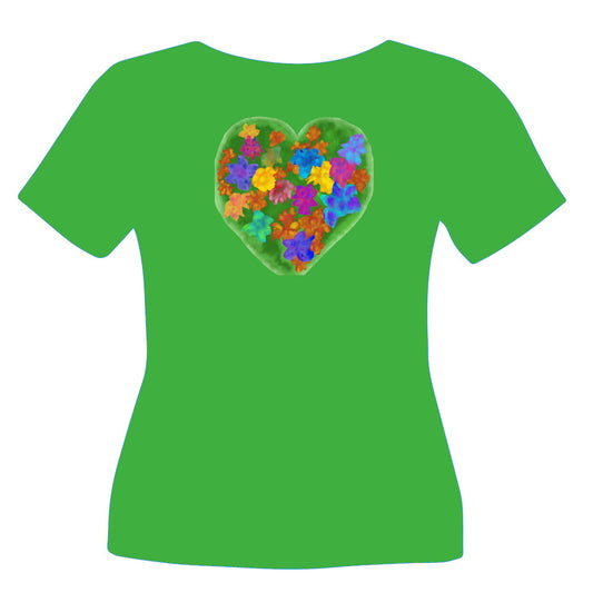 "Heart of Spring" Graphic Tee Shirt