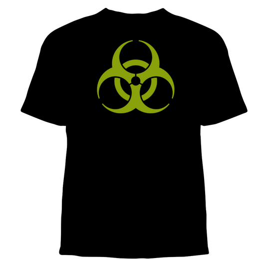 Biohazard Symbol Tee Shirt Design (Math & Science)